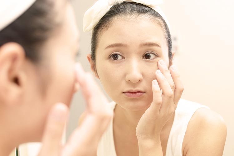 肌荒れ・乾燥肌とは